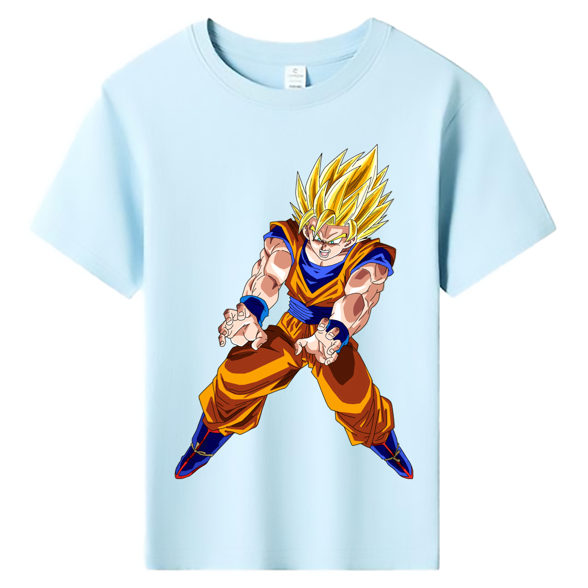（画像用） ドラゴンボール 孫悟空（そん ごくう）Son Goku カカロット DRAGON BALL Kakarotto 綿100％キッズTシャツ（フロントプリント）
